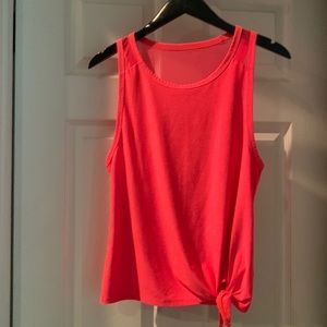 Reebok tank. Coral colored. Size small